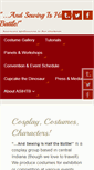Mobile Screenshot of andsewingishalfthebattle.com